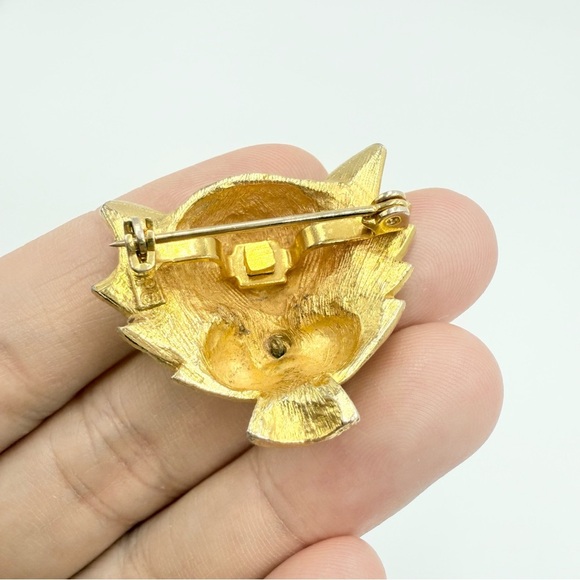 Jonette Jewelry Co. J.J. Cat Brooch Whimsical Figural Pin - Picture 5 of 6